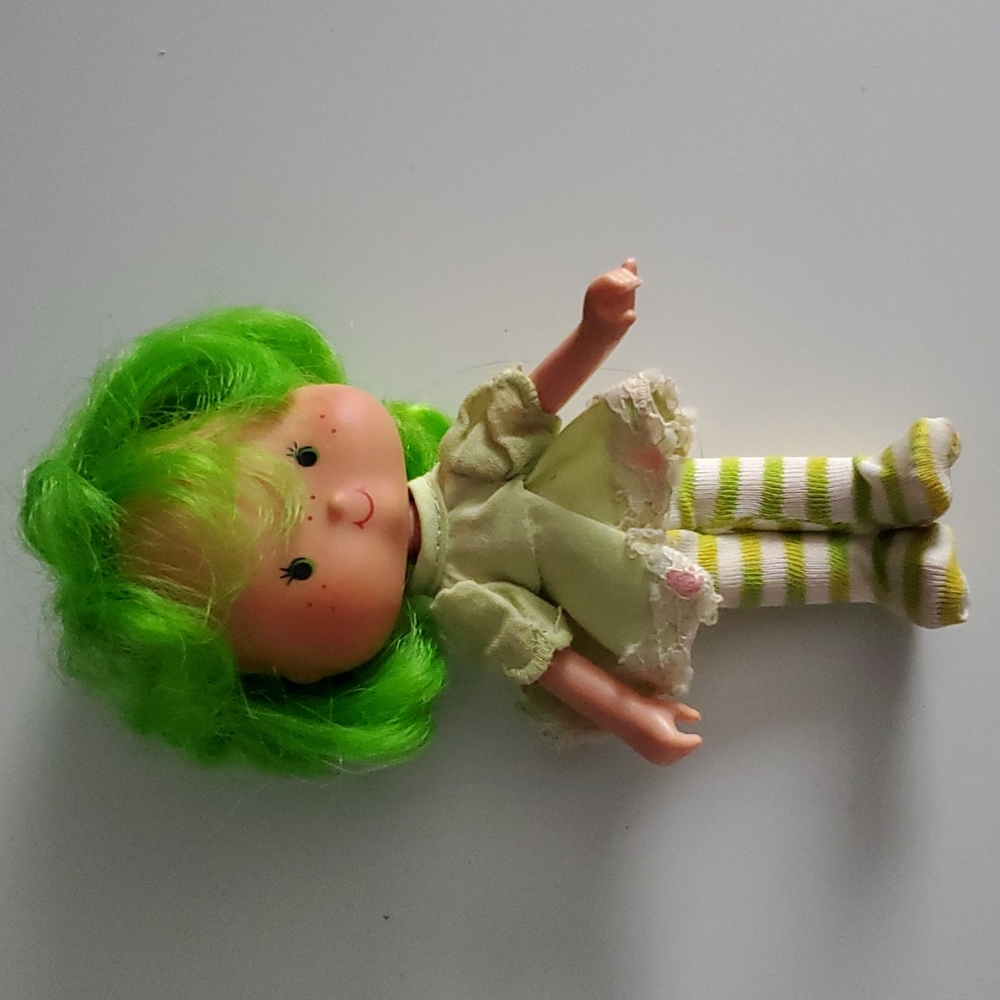 Rare Vintage Lime Chiffon Strawberryshortcake